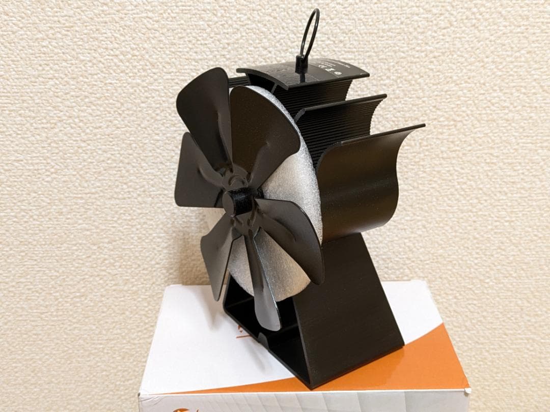 新品　EIVOTOR　ストーブファン　エコファン　薪ストーブ