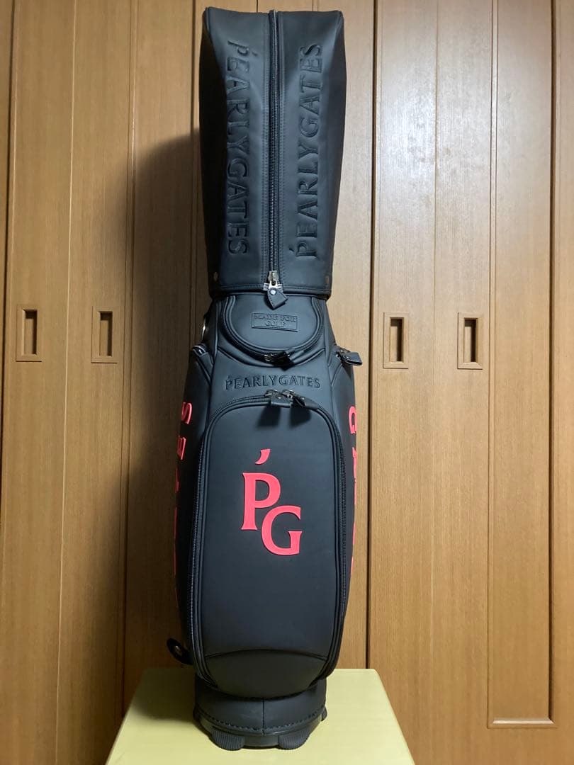 369　　パーリーゲイツ　キャディバッグ　メゾンロゴシリーズ　美品