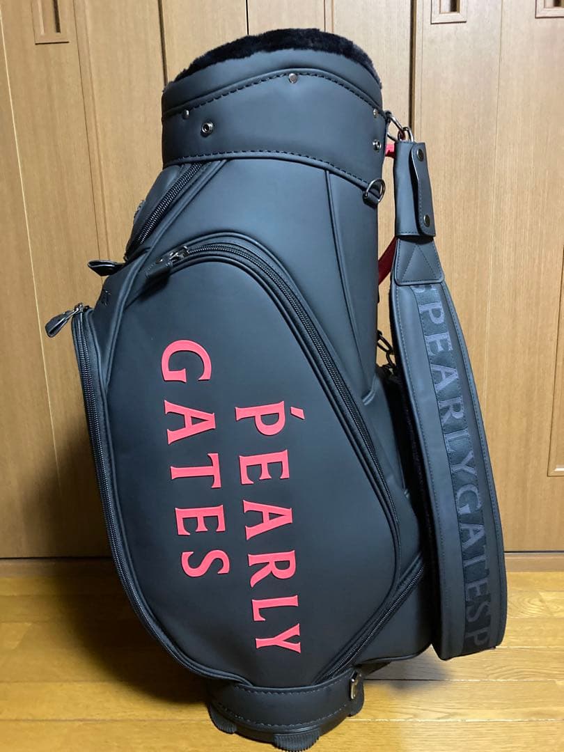 369　　パーリーゲイツ　キャディバッグ　メゾンロゴシリーズ　美品