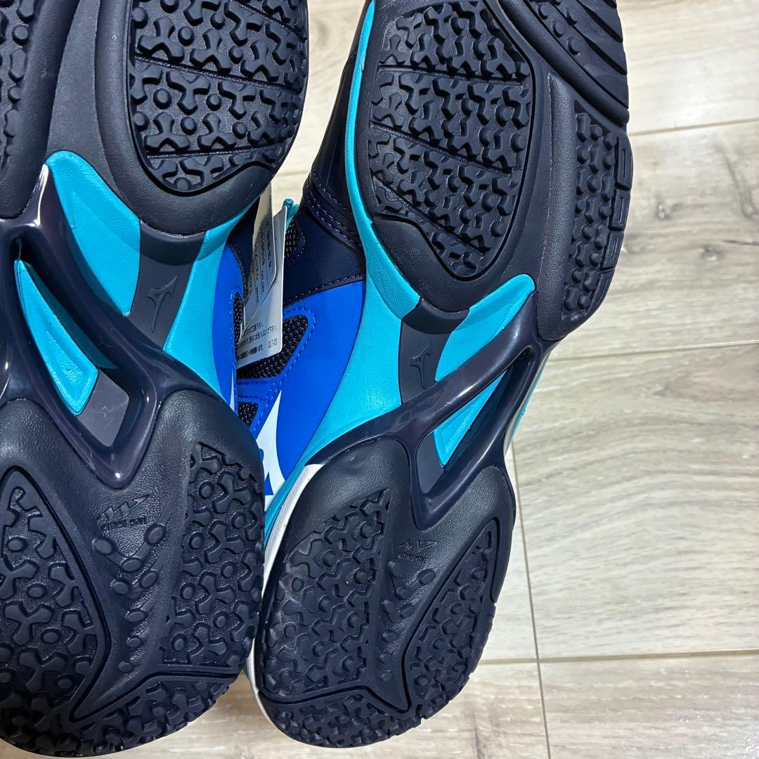 新品未使用 MIZUNO ミズノ テニスシューズ ウェーブエクシード2 25cm