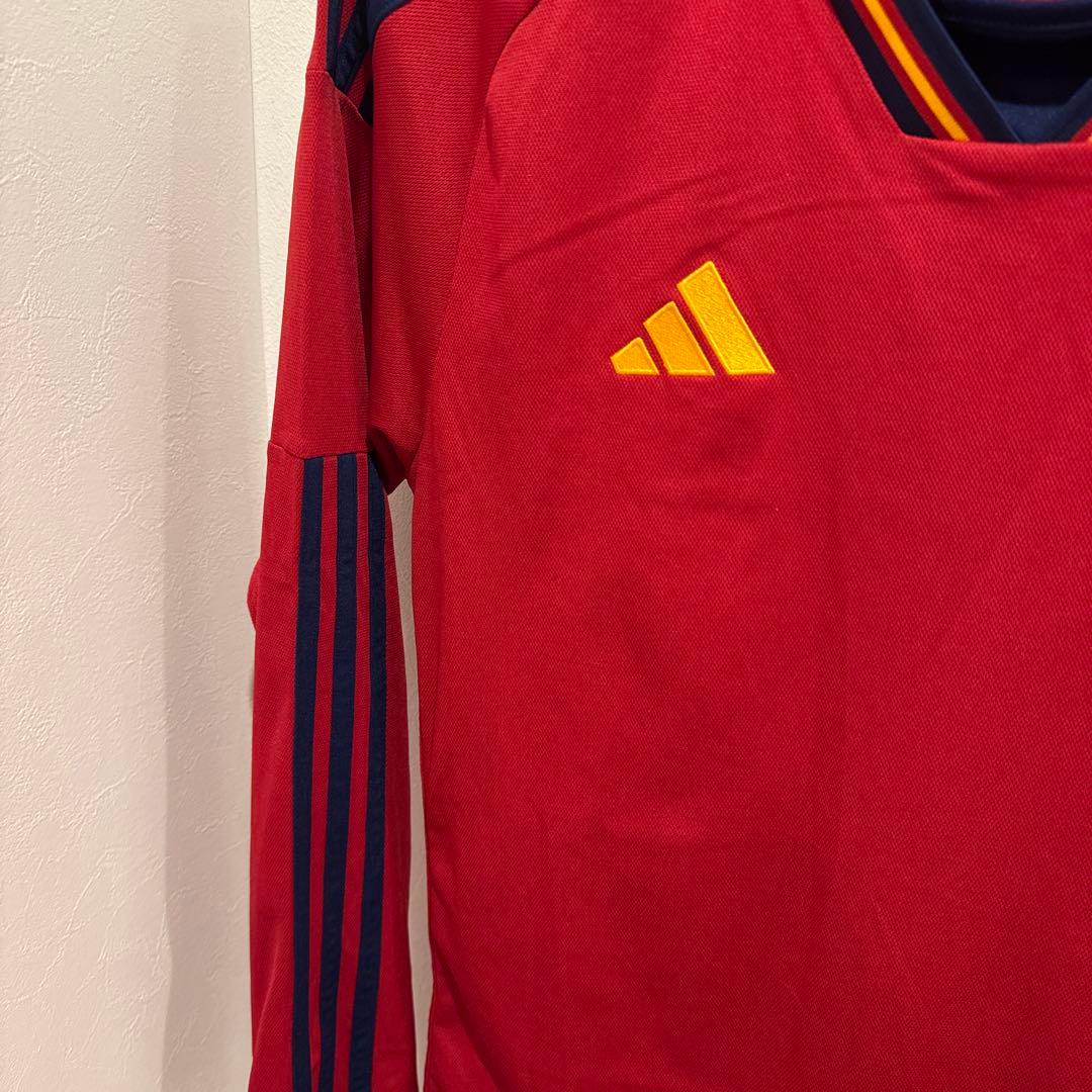 サッカー　スペイン代表　ユニフォーム　長袖