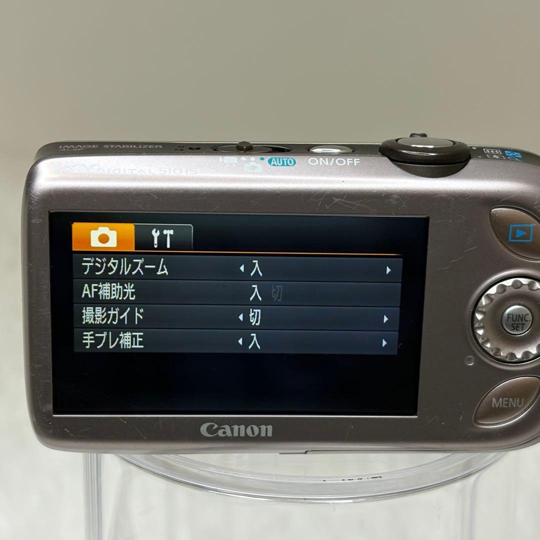 Canon IXY 510IS PC1356 充電器　ゴールド コンデジ　動作品