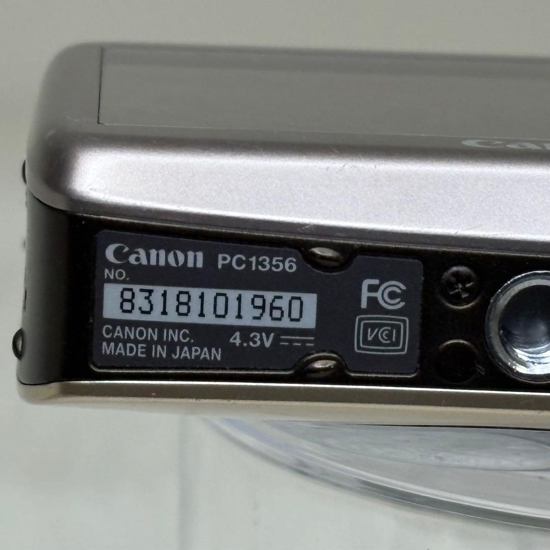 Canon IXY 510IS PC1356 充電器　ゴールド コンデジ　動作品