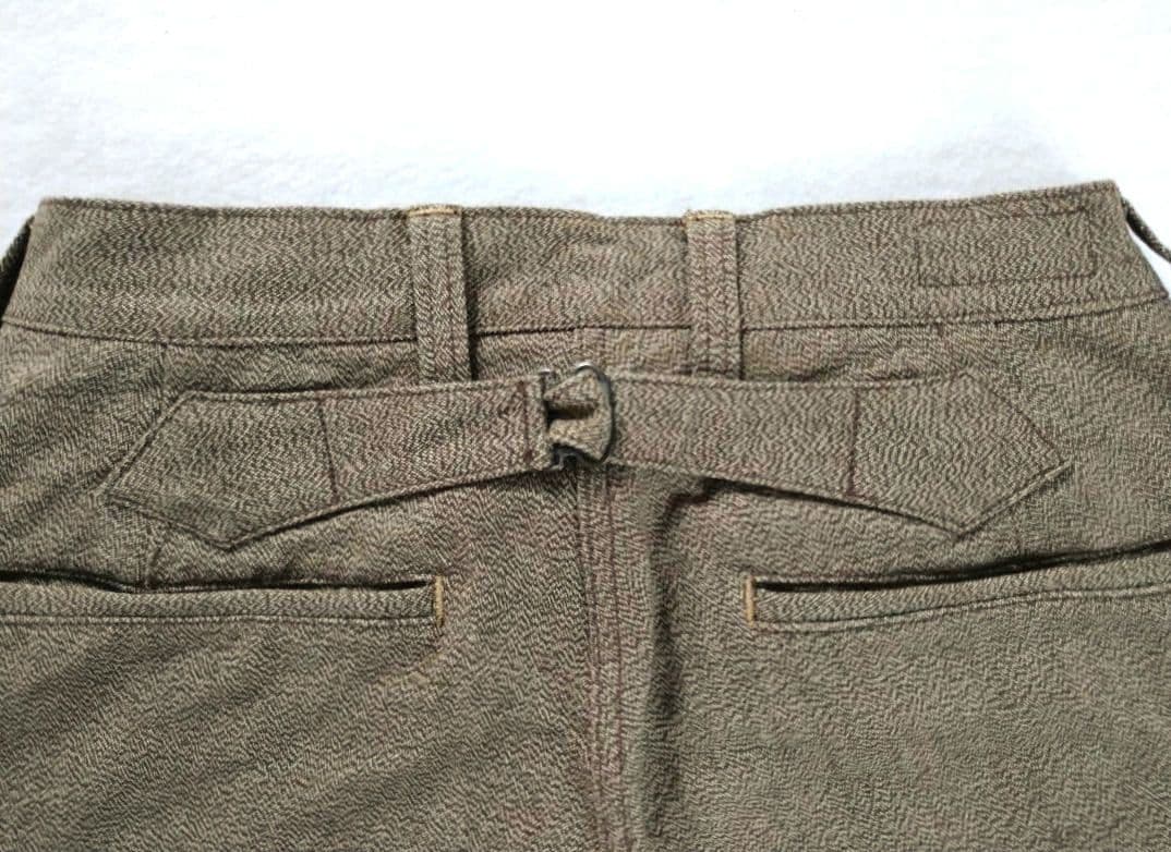 フリーホイーラーズ コンストラクション ワーカートラウザーズ ブラウン 30