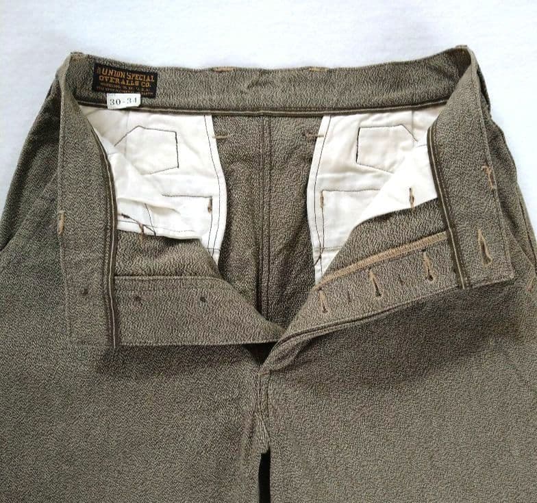 フリーホイーラーズ コンストラクション ワーカートラウザーズ ブラウン 30