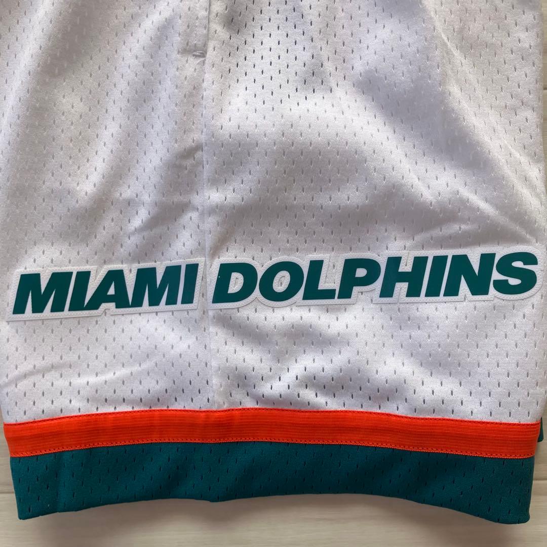 【新品】 NFL マイアミ・ドルフィンズ　アメフト　ハーフパンツ　バスパン
