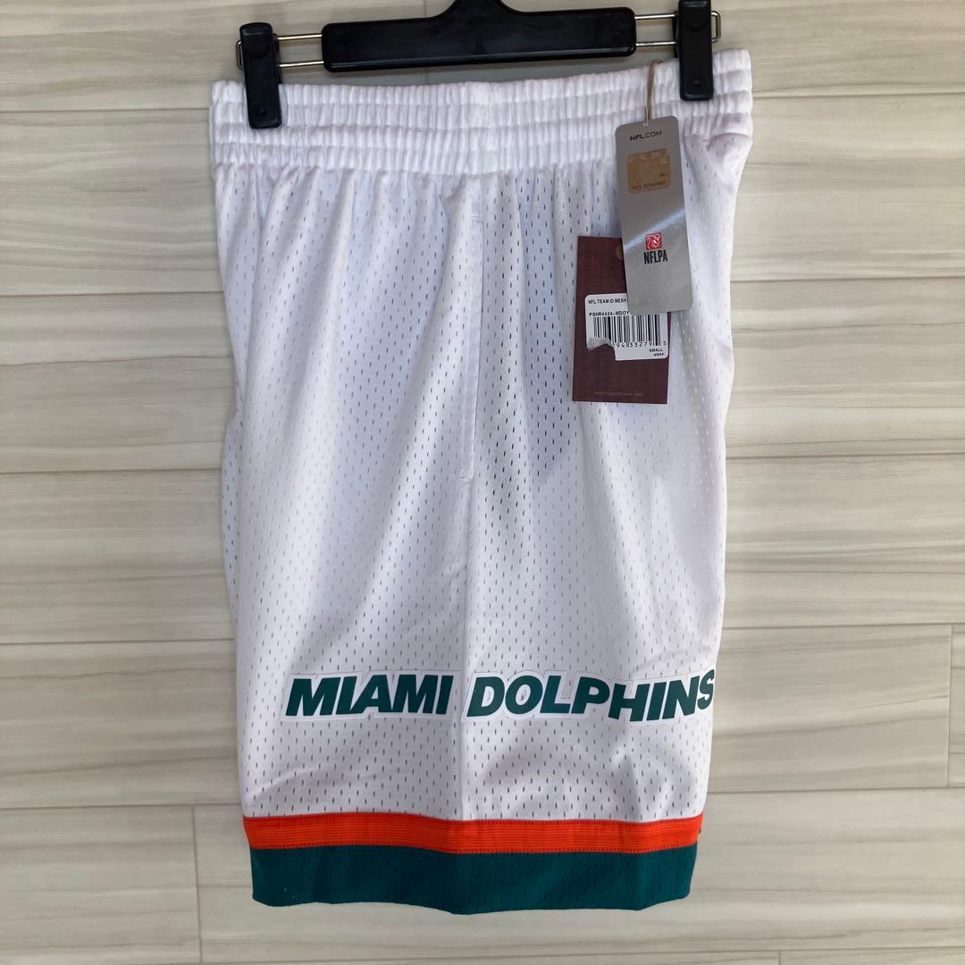 【新品】 NFL マイアミ・ドルフィンズ　アメフト　ハーフパンツ　バスパン