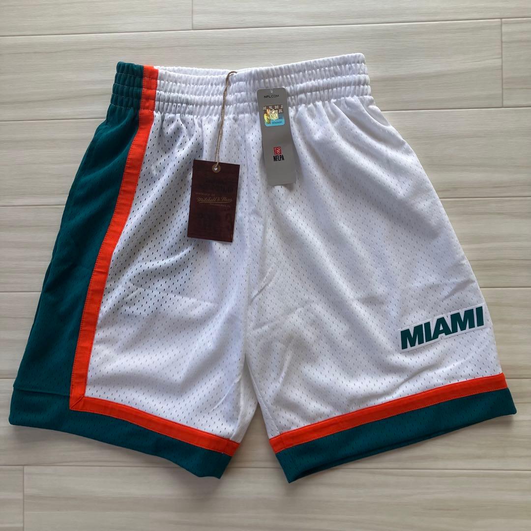 【新品】 NFL マイアミ・ドルフィンズ　アメフト　ハーフパンツ　バスパン