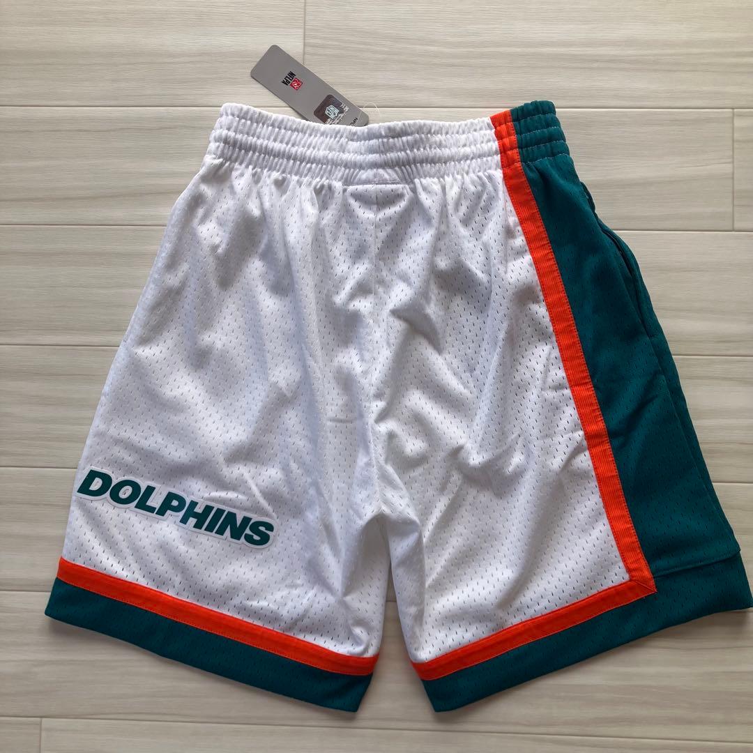 【新品】 NFL マイアミ・ドルフィンズ　アメフト　ハーフパンツ　バスパン