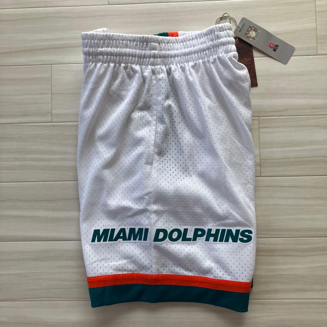 【新品】 NFL マイアミ・ドルフィンズ　アメフト　ハーフパンツ　バスパン