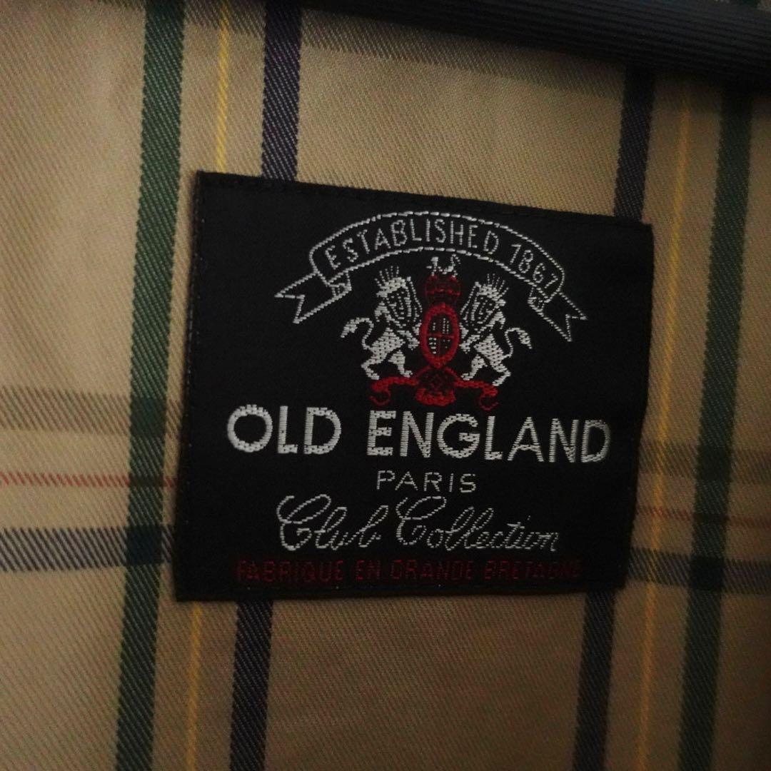 1990s OLD ENGLAND コットンバルマカーンコート　英国製　42