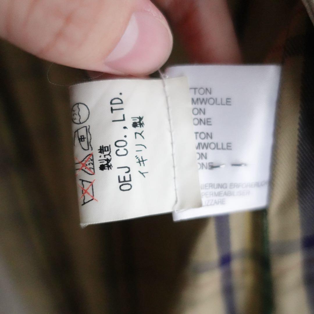 1990s OLD ENGLAND コットンバルマカーンコート　英国製　42