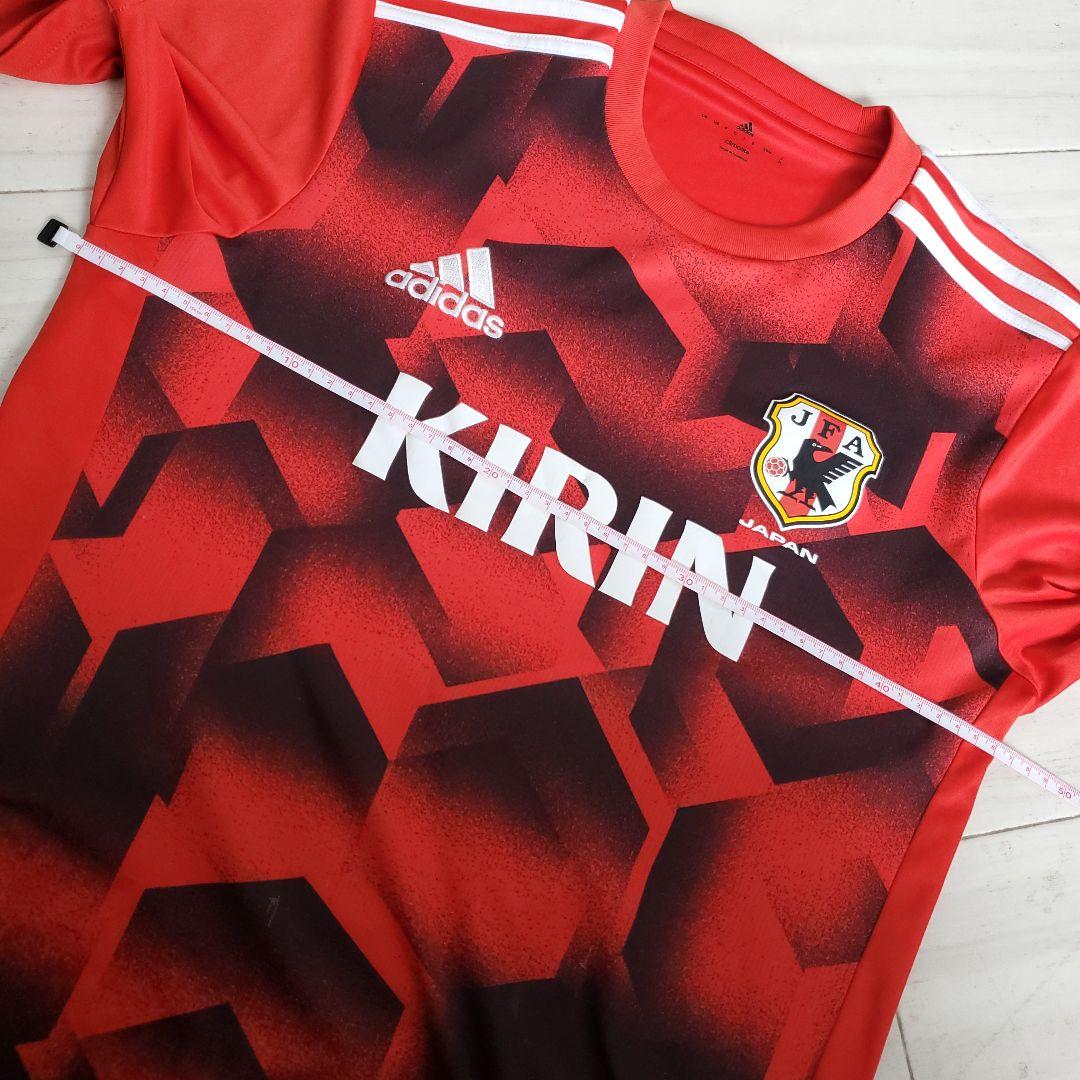 アディダス adidas KIRIN 日本代表 赤黒 トレーニング tシャツ