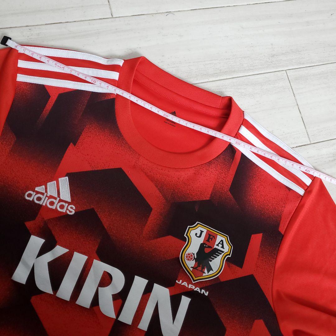 アディダス adidas KIRIN 日本代表 赤黒 トレーニング tシャツ