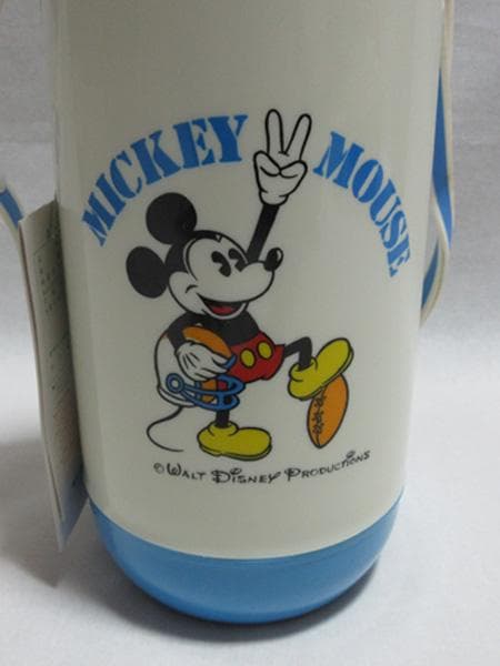 象印魔法瓶プラボトルディズニーメイトミッキーマウス水筒デッドストック昭和レトロ