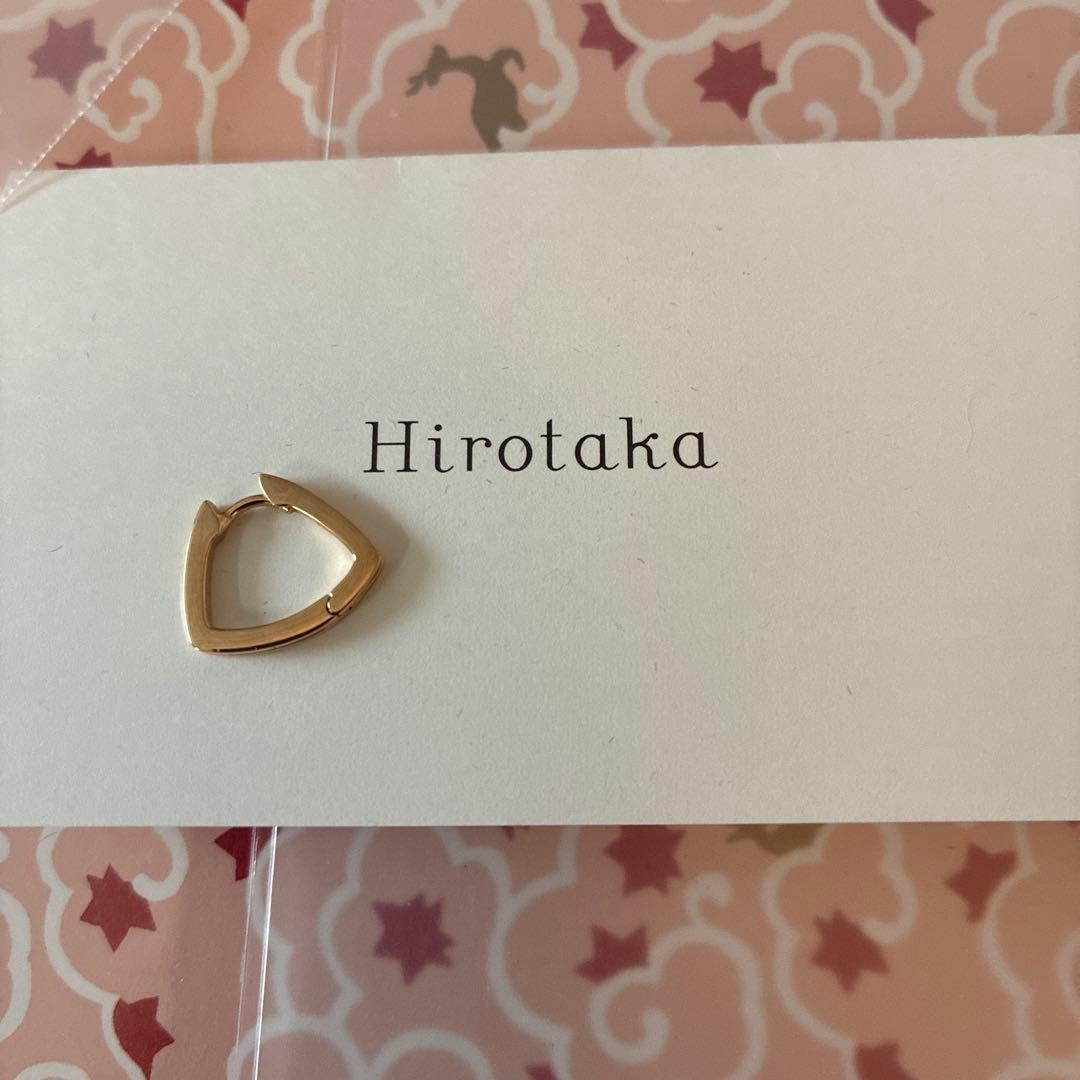 限定品　ヒロタカ　トライアングルピアス　エストネーション　別注