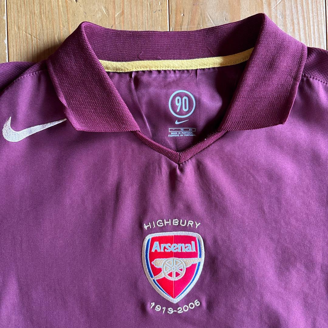 アーセナル　ユニフォーム　HIGHBURY NIKE ベルカンプ 10