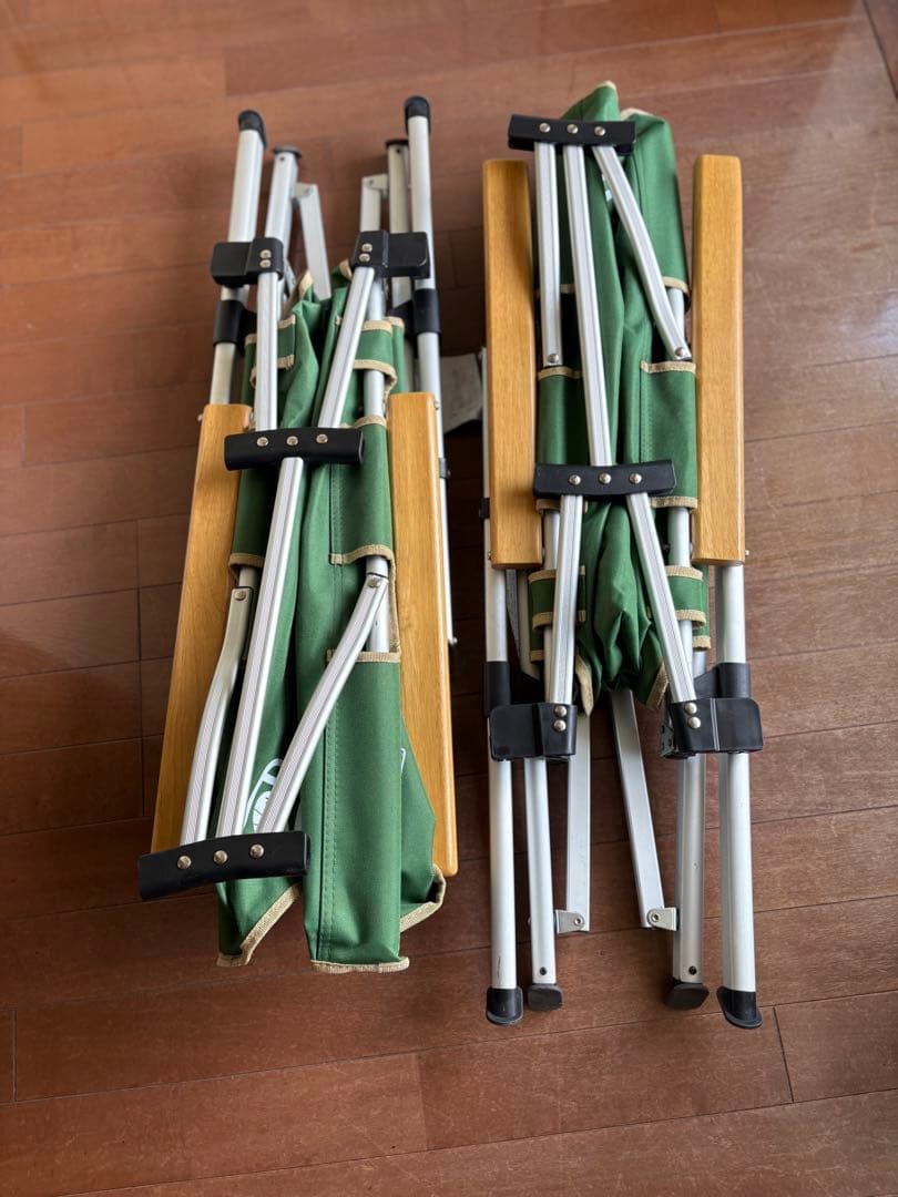 Coleman 折りたたみアウトドアチェア グリーン 2脚セット