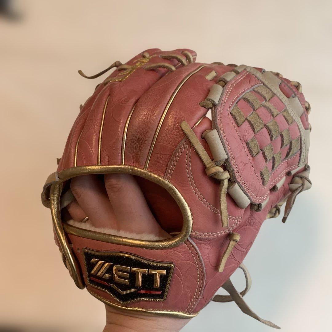 ZETT PROSTATUS ピンク グローブ　源田　母の日