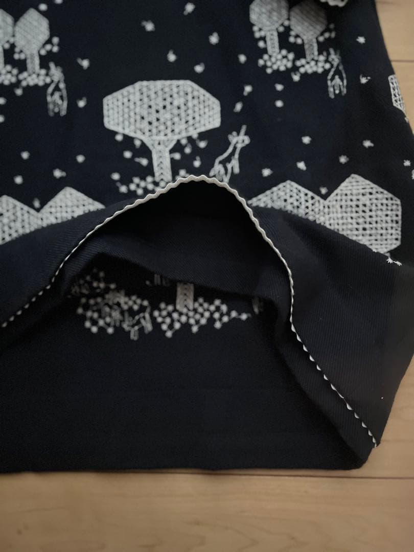 美品✳︎ミナペルホネンmori no hoshi セレモニーワンピース120キッズ