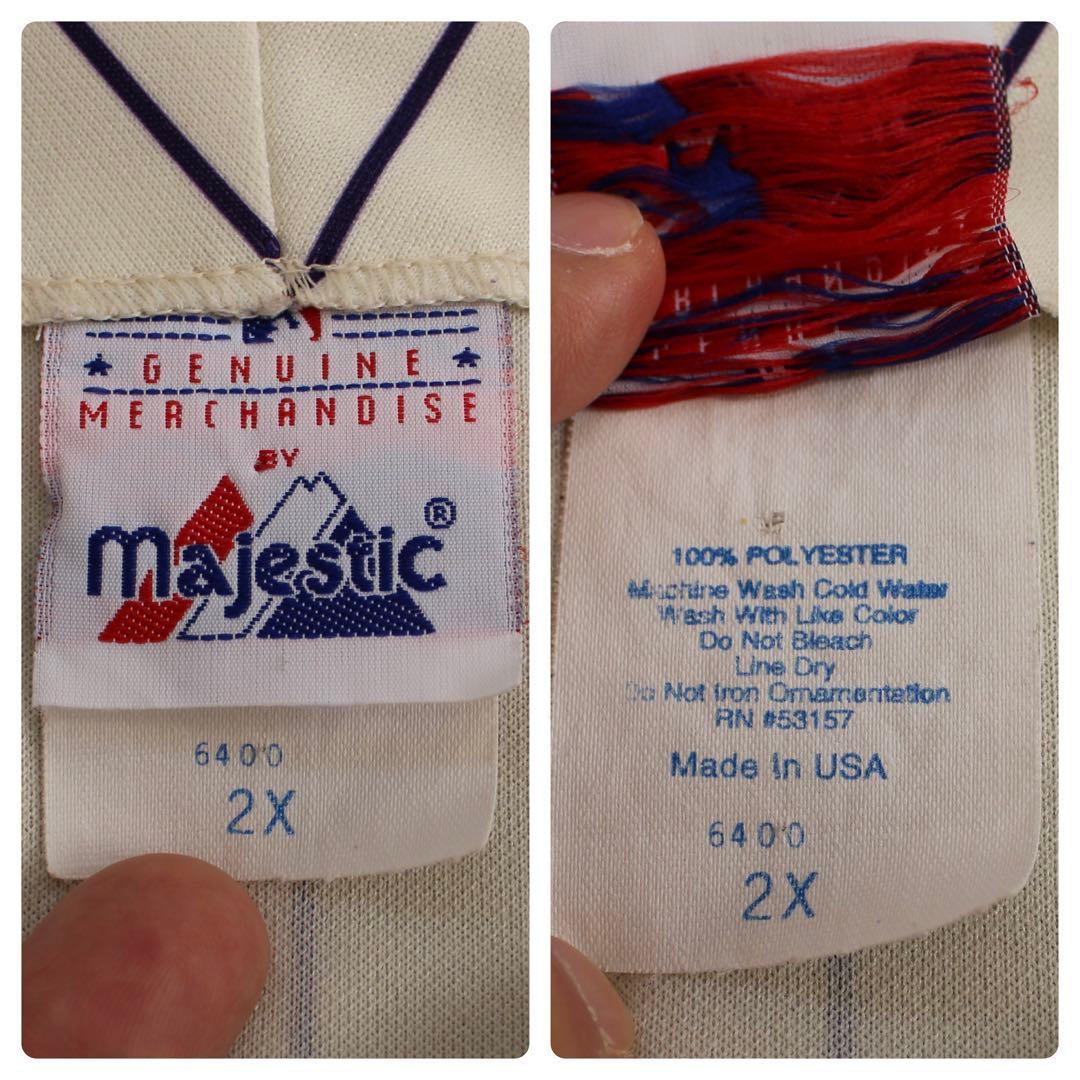 USA製 majestic アリゾナ ダイアモンドバックス XXL ゲームシャツ