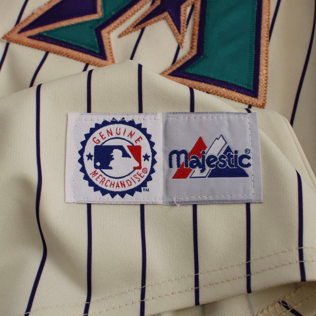 USA製 majestic アリゾナ ダイアモンドバックス XXL ゲームシャツ