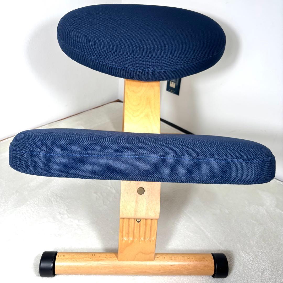 【美品】サカモト　姿勢矯正チェア　バランスイージー　　専用カバー付き
