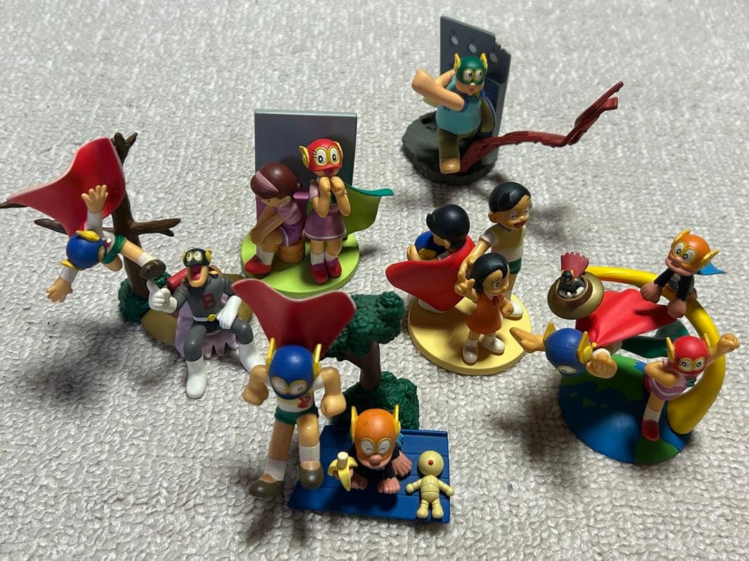 現状品 パーマン ザ コレクション フィギュア 6種セット パーマン ザ