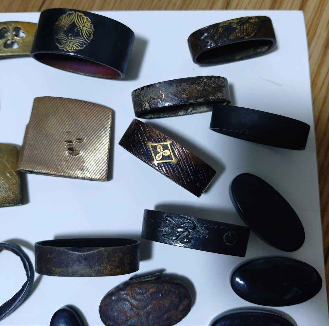 刀 装具 縁頭 ハバキ 目貫 計42点セット