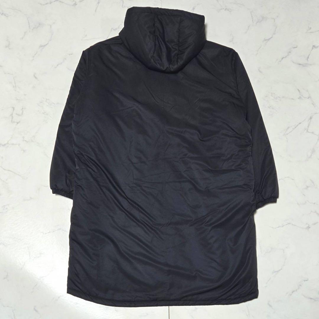 【未使用タグ付き】ニューバランス ベンチコート ロングコート メンズ 黒 XL