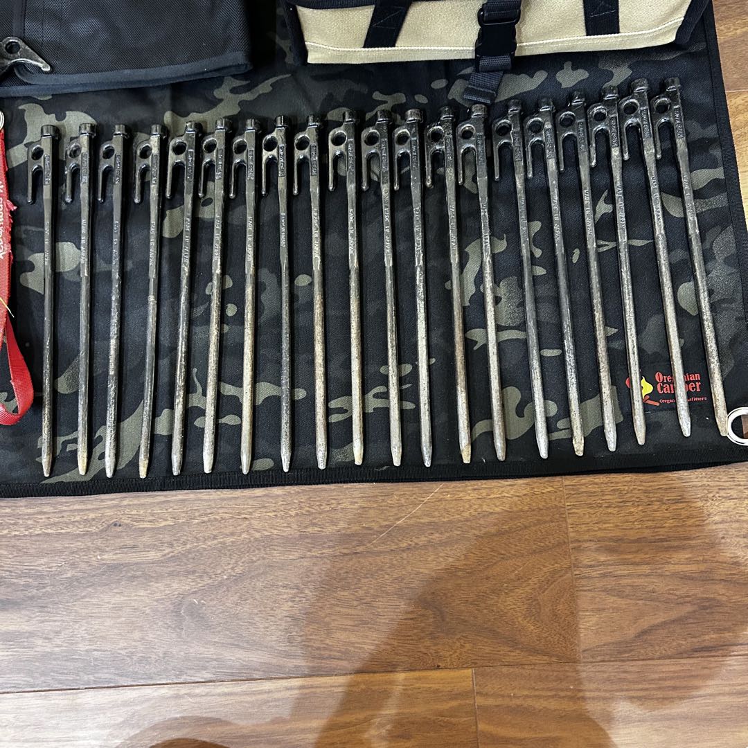 SnowPeak ソリッドステーク・ペグハンマー・マルチコンテナS