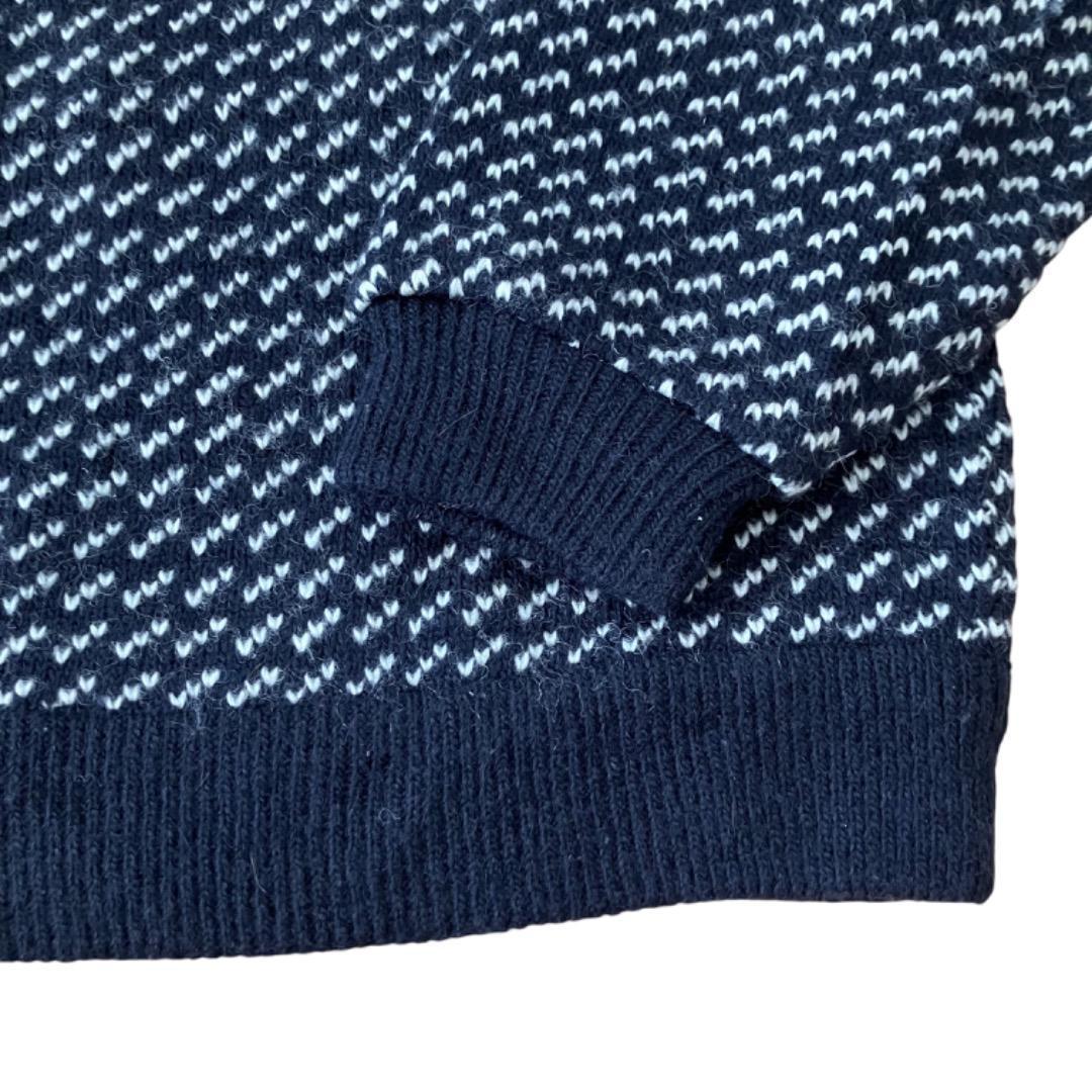 在原みゆ紀着用 L.L.bean エルエルビーン バーズアイニット メンズM