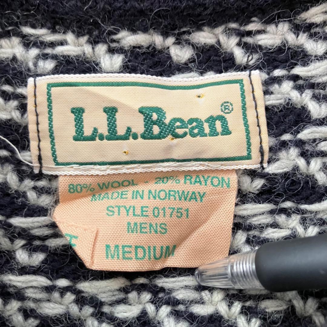 在原みゆ紀着用 L.L.bean エルエルビーン バーズアイニット メンズM