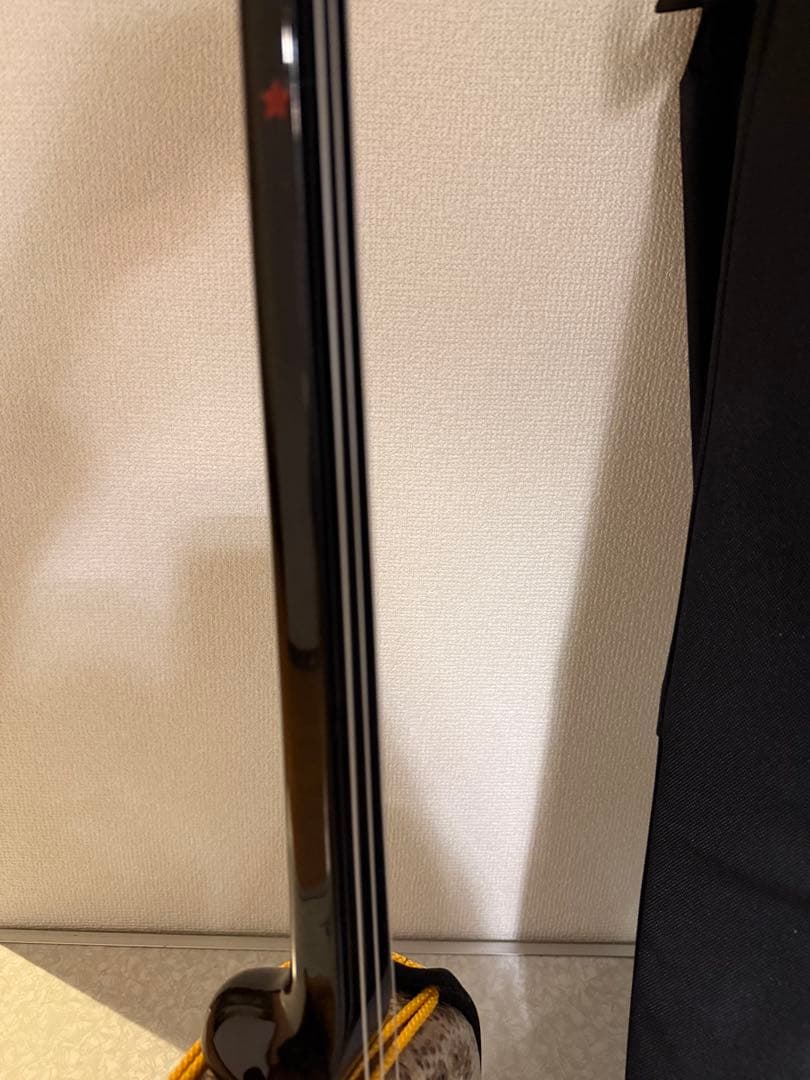 ま*✳様 三線（蛇皮／沖縄購入品）ケース付き さんしん