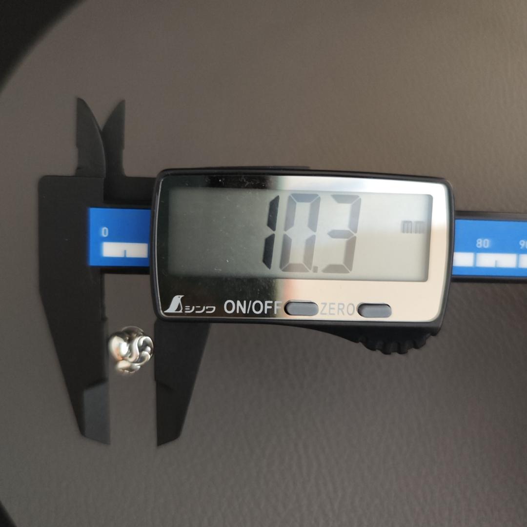 CHROME HEARTS クロムハーツ ハート スタッドピアス（片耳用）