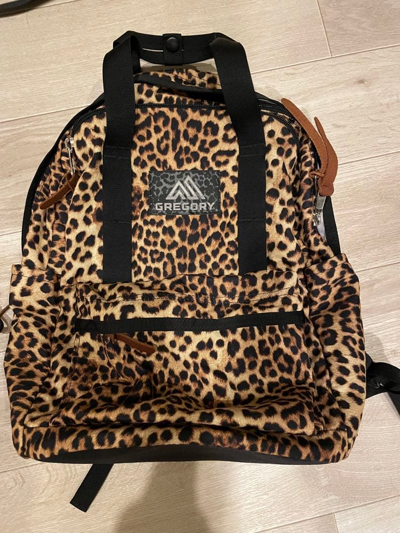 GREGORY ヒョウ柄リュック・ショルダーバッグセット オンライ