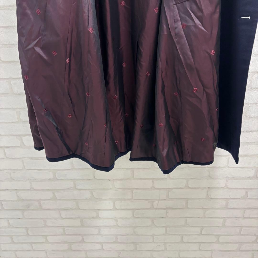 美品　GIVENCHY カシミヤ100% ネイビー ダブルブレスト コート