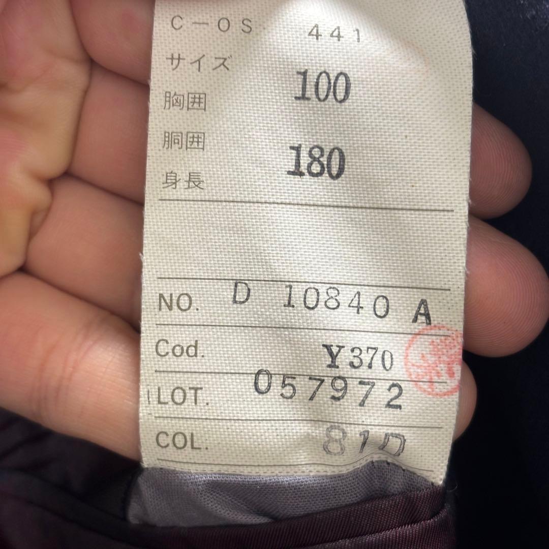 美品　GIVENCHY カシミヤ100% ネイビー ダブルブレスト コート