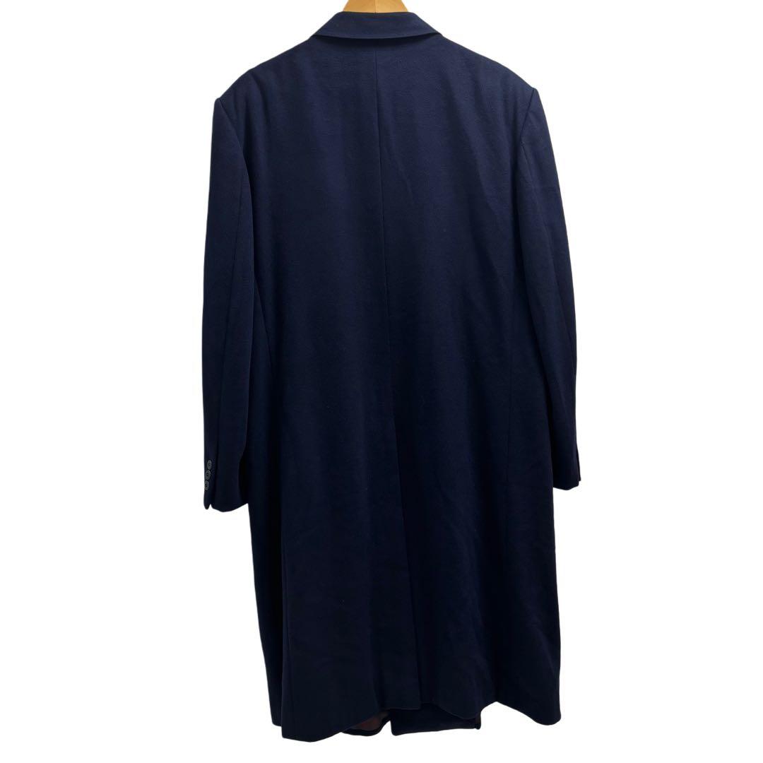 美品　GIVENCHY カシミヤ100% ネイビー ダブルブレスト コート