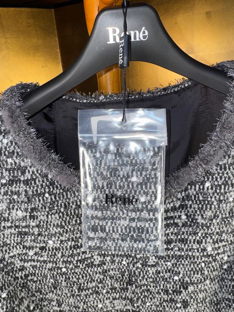 【Reneルネ】新品タグ付ティッセ定価132,000円新作ワンピース38