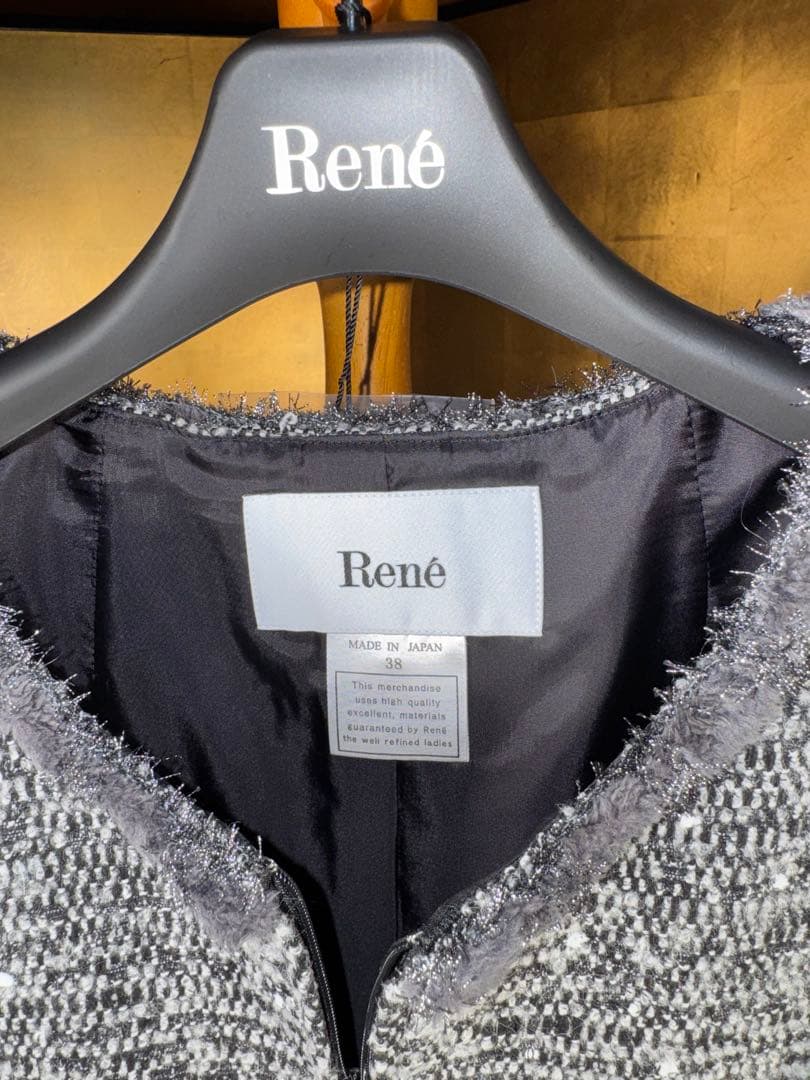 【Reneルネ】新品タグ付ティッセ定価132,000円新作ワンピース38