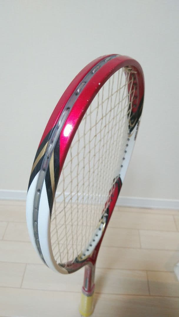 MIZUNO　xyst zz 　赤 金 レッド ゴールド　ソフトテニス