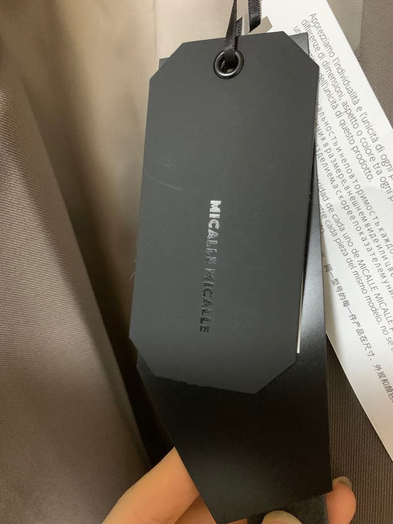 MICALLE MICALLE】ミリタリードッキングテーラーコート - メルカリ