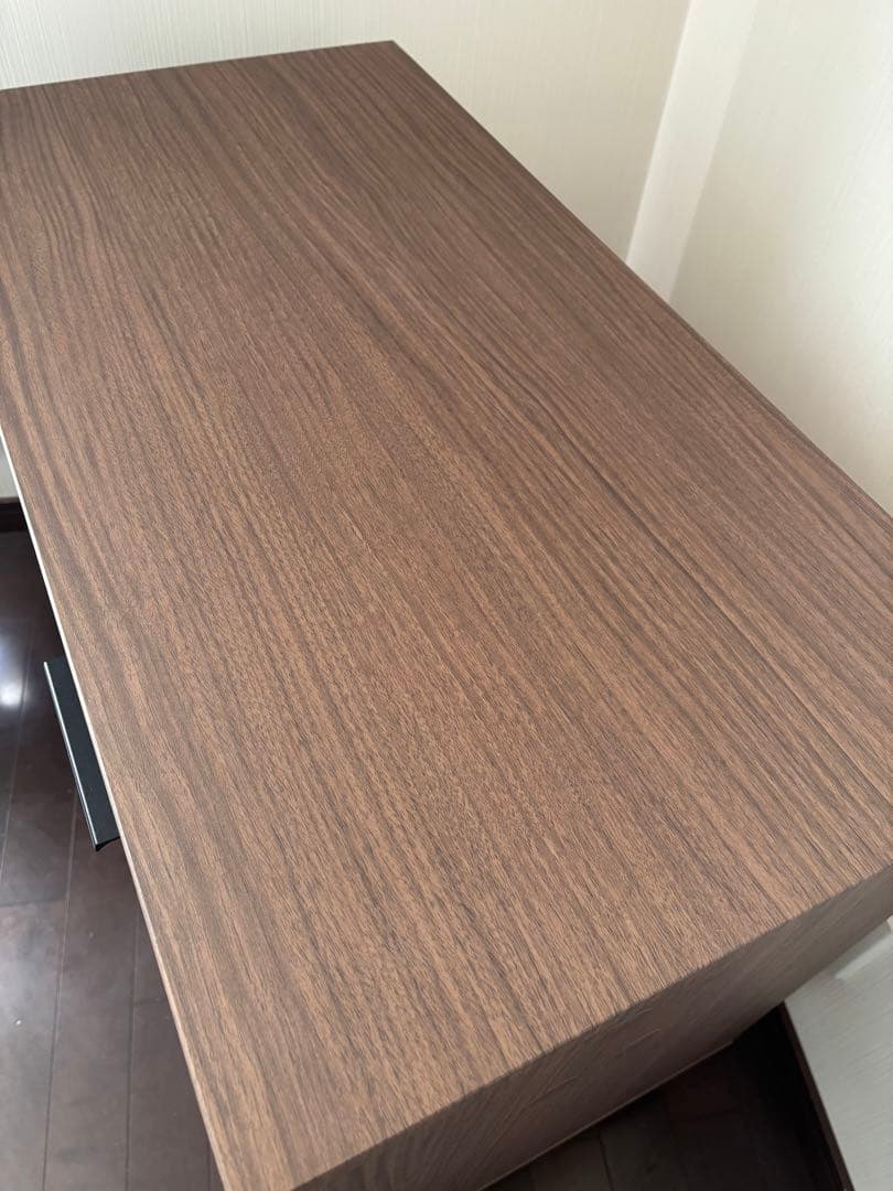 【美品】ニトリ　サイドボード（エトナ80SB MBR）　ミドルブラウン