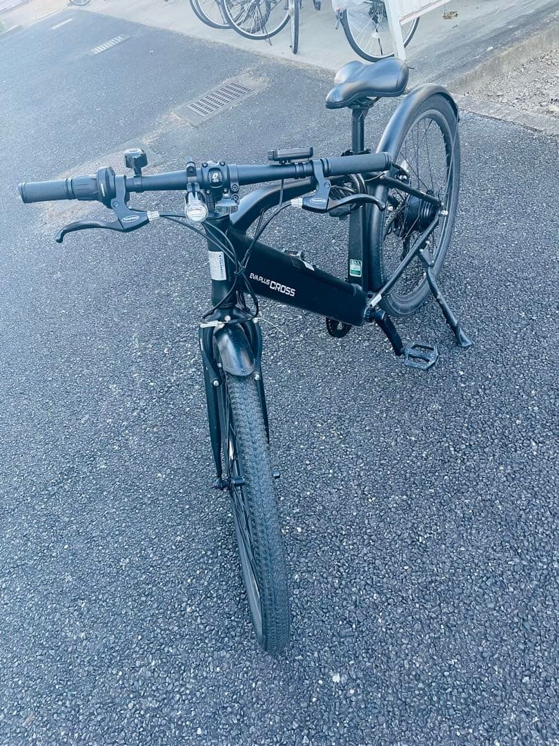 EVA PLUS CROSS 電動アシスト自転車 ブラック