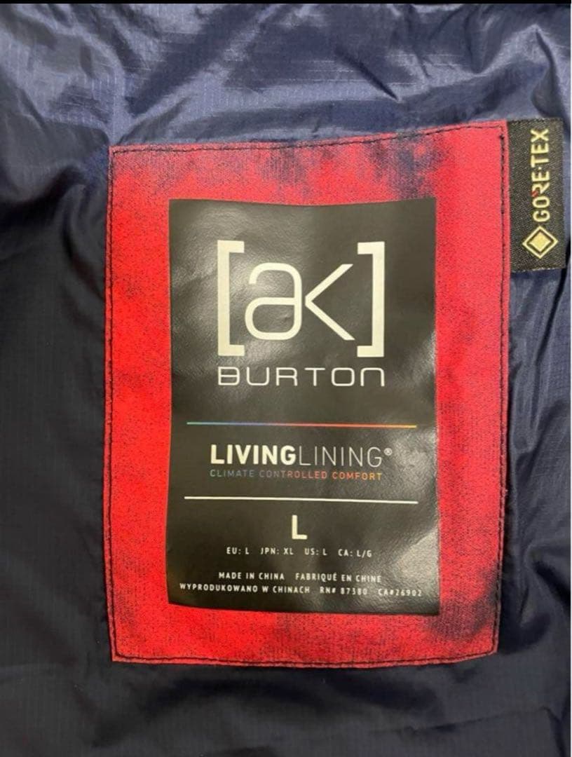 [ak] Burton スノーボードウェア Lサイズ