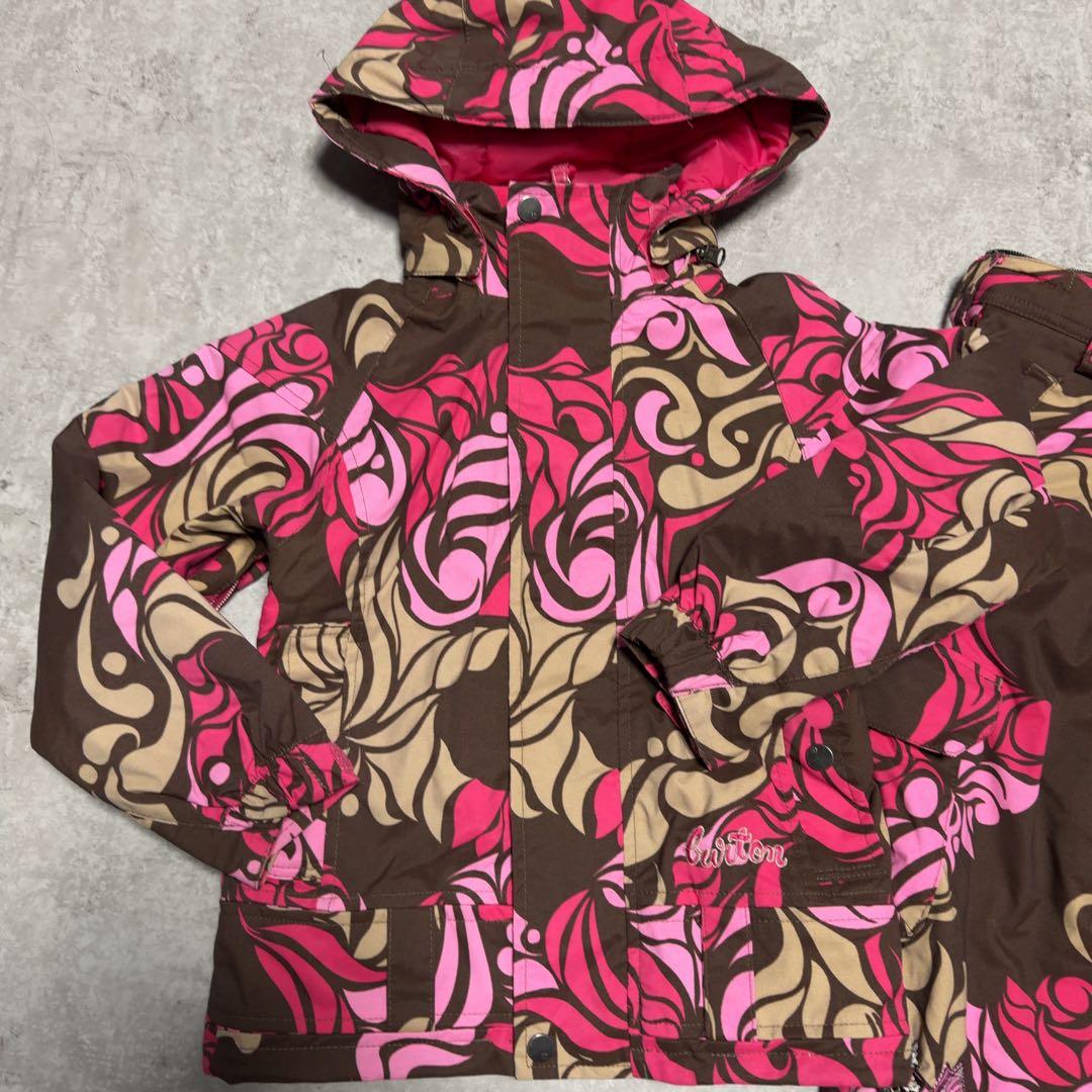 BURTON バートン　キッズ　スノーウエア　スノボウェア　上下セット　110