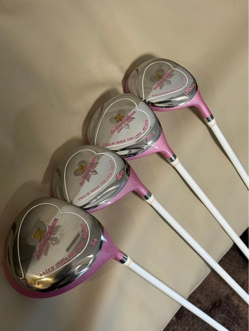 デ*ォ様 【送料込み】アクティブクイーン　ゴルフセット　レディース　最短発送　激