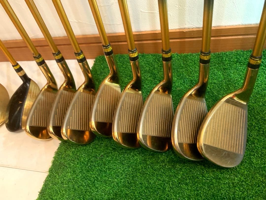 希少　ムツミホンマ　本間睦 ゴールド　ゴルフクラブ セット￼ 高反発　激飛び