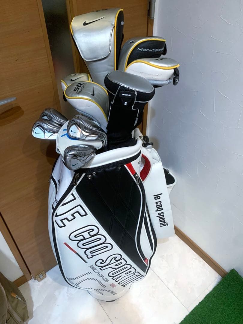 豪華　レディースゴルフクラブ 本格セット　ナイキ　キャディバッグ/ルコック